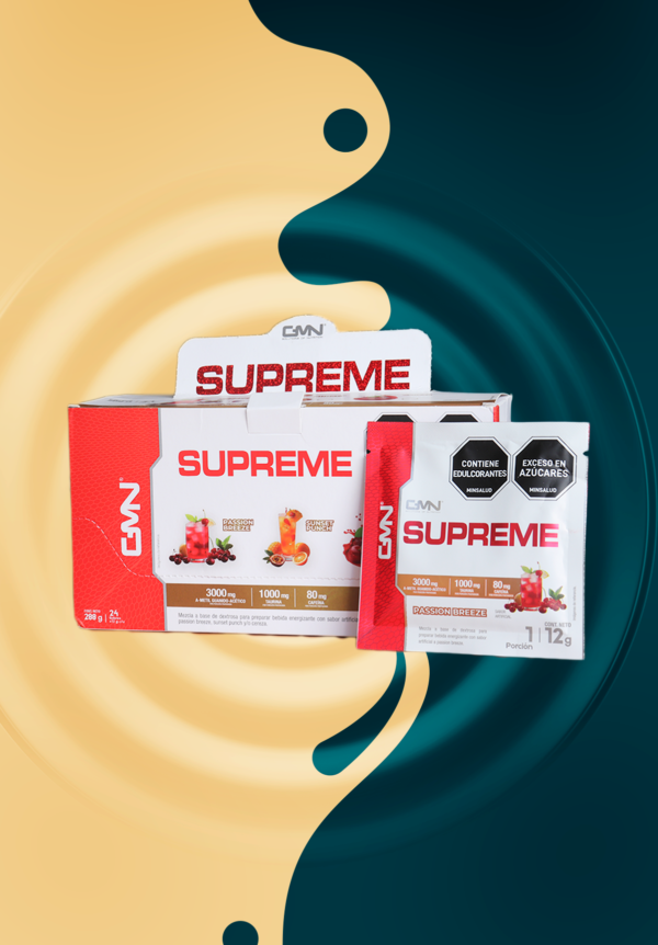 Caja Sachets de Creatina Supreme x 24