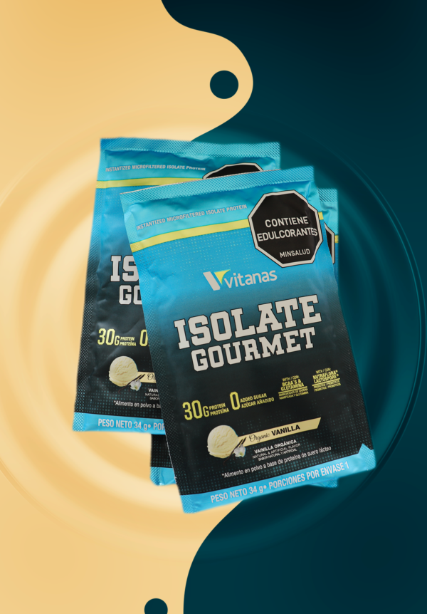 Sachet Isolate Gourmet - Más pureza