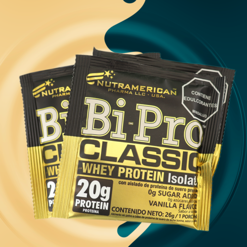 Sachet de proteína de suero Bipro