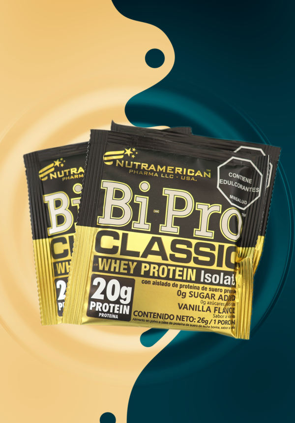Sachet de proteína de suero Bipro