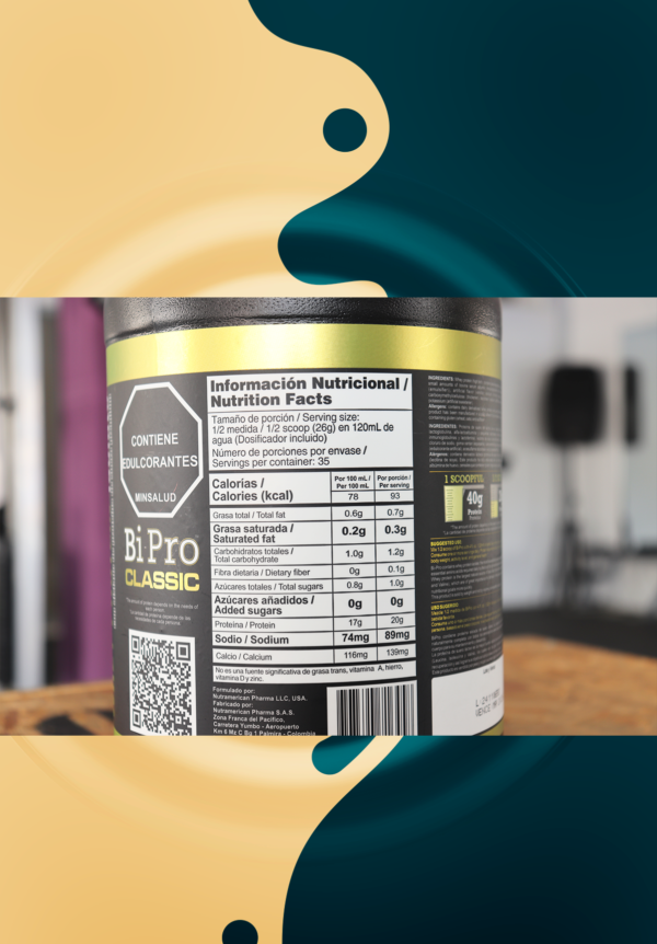 Proteína Bipro classic vainilla